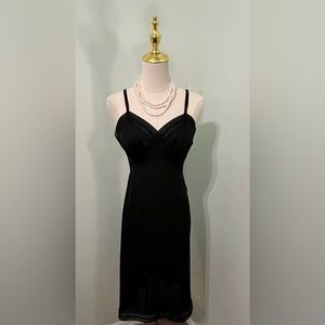 Black Vintage Vanity Fair Slip